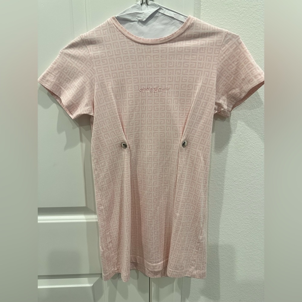 Pink Givenchy Girls Dress Size 7